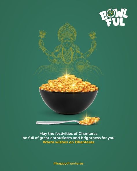 May the festivities of Dhanteras be full of great enthusiasm and brightness for you . . #bowlful #readytoeat #5minutescooking #instantfood #tasty #delicious #surat #moonads #happydhanters Dhanteras Creative, Digital Advertising Design, Happy Dhanteras, Instant Recipes, Creative Instagram Stories, Creative Ads, Instagram Business, Instagram Story Template, Advertising Design