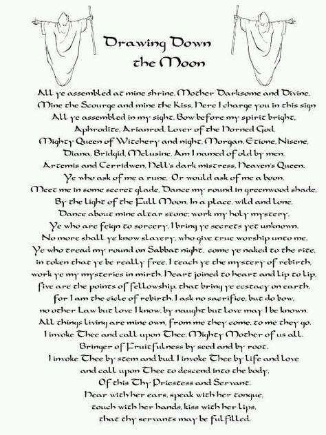 page 26 Moon Spells Witchcraft, Drawing Down The Moon, Goddess Magick, Witchy Tips, Moon Spells, Moon Ritual, Witch Stuff, Candle Magick, Witch Craft