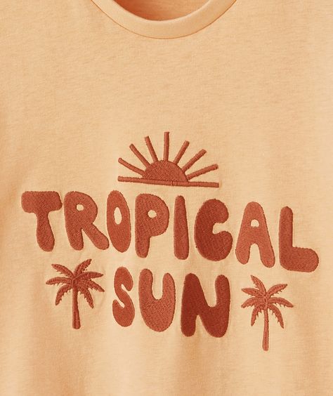 Orange Tape, Tropical Sun, Orange T Shirt, Tshirt Design Inspiration, Shirt Design Inspiration, Graphic Tshirt Design, Orange T Shirts, Beach T Shirts, Minimalist Logo Design