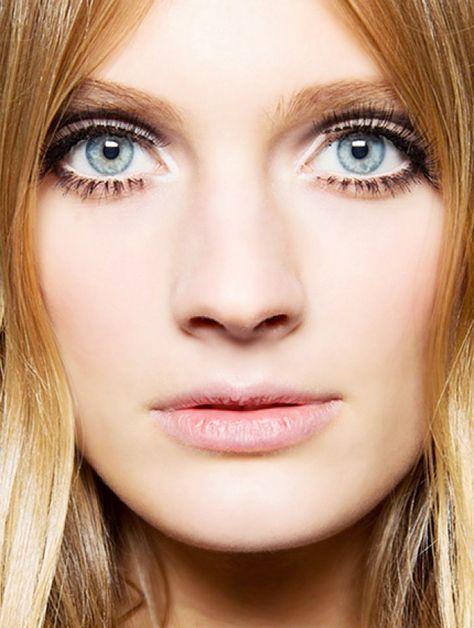 The best tricks to give you brighter eyes. Whiten Eyes, Paul Gaultier Spring, Runway Makeup, White Eyes, Puffy Eyes, Makati, Ingrown Hair, Harpers Bazaar, How To Apply Makeup