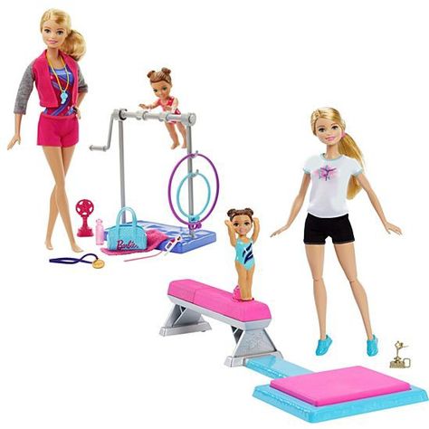 Barbie Gymnastics, Teacher Barbie, Barbie Website, 9 Birthday, Minnie Mouse Birthday Cakes, Toy Playsets, Tiny Stuff, Teacher Photo, Stitch Toy