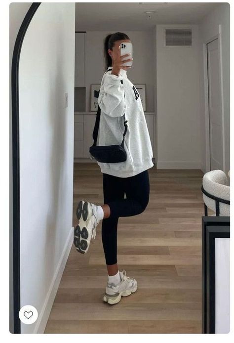 Outfits Leggins, Gymwear Outfits, Athleisure Outfits, Cotton Leggings, Sporty Outfits, Outfit Inspo Fall, Looks Vintage, Fall Winter Outfits, Outfits With Leggings