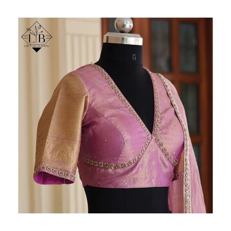 Fancy Blouses For Pattu Sarees, Kanchi Pattu Saree Blouse Designs, Kanchi Blouse Designs, Kanchi Saree Blouse Designs, Pattu Lehenga Blouse Designs, Blouse For Pattu Saree, Blouse Designs For Half Saree, Pattu Lehenga Half Saree, Pattu Blouse Designs