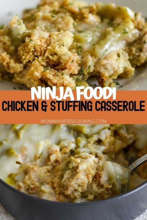 Chicken Instapot, Ninja Cooking System, Ninja Cooking System Recipes, Chicken Stuffing Casserole, Chicken And Stuffing, Best Guacamole, Best Guacamole Recipe, Healthy Chicken Recipes Easy, Stuffing Casserole