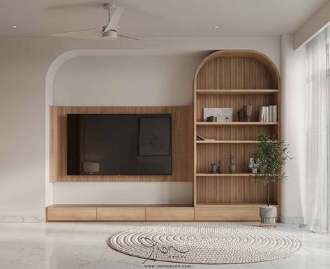 Apartment Living Room Tv Wall, Inspiring Kitchens, Minimalist Living Room Decor, Desain Pantry, Japandi Living, Japandi Interior, Living Room Decor Inspiration, Tv In Bedroom, Living Room Design Decor