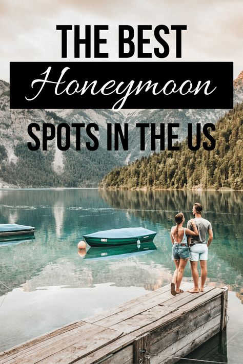 Looking for the best places to honeymoon in the United States? What about the top places to take a romantic vacation? We've collected a list of some of the best spots in the US to go with your significant other. #honeymoon #ustravel #romantictravel #romance #adventure The Honeymoon Spots in the US - Adventures Of A Blonde Girl Seychelles Honeymoon, Honeymoon Usa, Honeymoon Locations, Honeymoon Places, Best Honeymoon Destinations, Honeymoon Spots, Honeymoon Hotels, Wedding Honeymoon, Beach Honeymoon