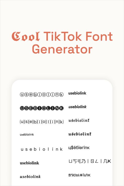 fancy font generator usage examples Tiktok Font, Twitter Font, Tiktok Bio, Font Changer, Username Generator, Font App, Font Maker, Cute Text Symbols, Unique Font