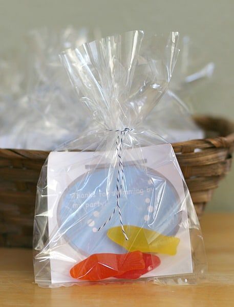 Fish Themed Party Favors for Birthday Party (Free PDF Printable) Fish Themed Party, Fish Themed Birthday Party, Fishing Party Favors, Fishing Theme Party, Fishing Themed Birthday Party, Fish Party, One Fish Two Fish, Fishing Party, Boy Fishing