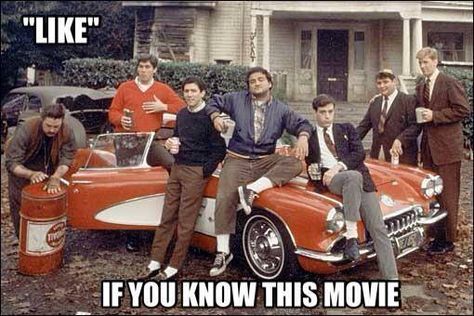 sorta like my house.. National Lampoon's Animal House, Good Funny Movies, Best Business Quotes, College Guys, Tv Cars, Starting School, National Lampoons, Cars Movie, Friedrich Nietzsche