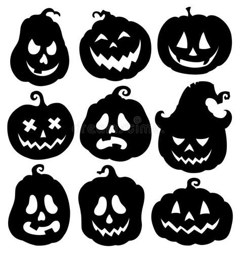 Halloween Borders, Dekorasi Halloween, Casa Halloween, Easy Halloween Decorations, Adornos Halloween, Cricut Halloween, Halloween Crafts Decorations, Halloween Silhouettes, Halloween Vector