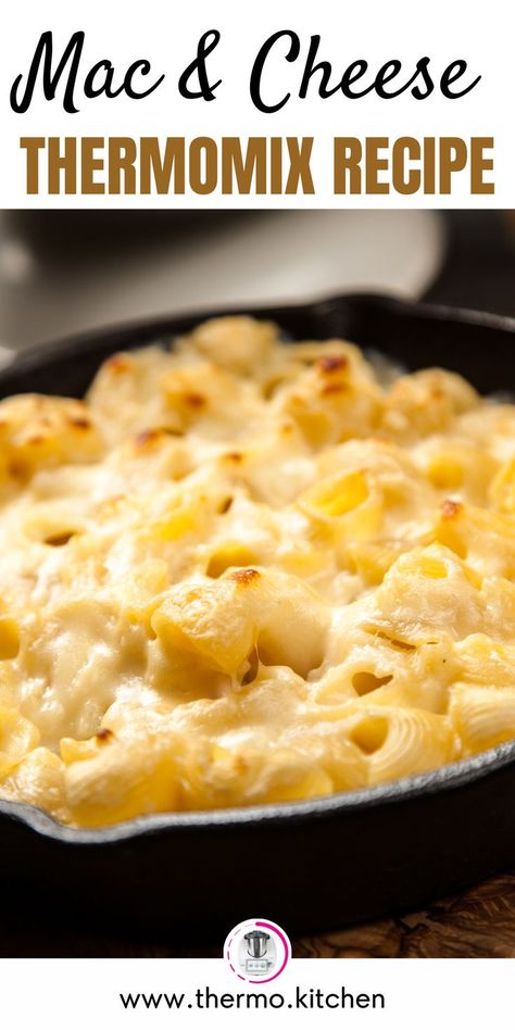 Enjoy a creamy and comforting Thermomix Mac and Cheese in just minutes. This easy recipe is perfect for a quick and satisfying meal. #Thermomix #MacAndCheese #CheesyDinner Mac And Cheese Receta, Hidden Vegetables, Mac Cheese Recipes, Baked Cheese, Easy Lunch Recipes, Cheese Topping, Thermomix Recipes, Delicious Dinner, Easy Lunches