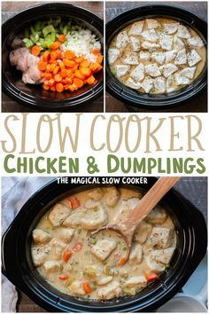 Chicken Dumplings Soup Crockpot, Chicken And Dumpling Crockpot Easy, Crock Pot Chicken And Dumplings With Biscuits, Crockpot Cheap Recipes, Crockpot Chicken And Dumplings Healthy, Chicken And Dumplings Soup Crockpot, Chicken Dumplings Recipe Crockpot, Homemade Crockpot Chicken And Dumplings, Slow Cooker Recipes Chicken And Dumpling