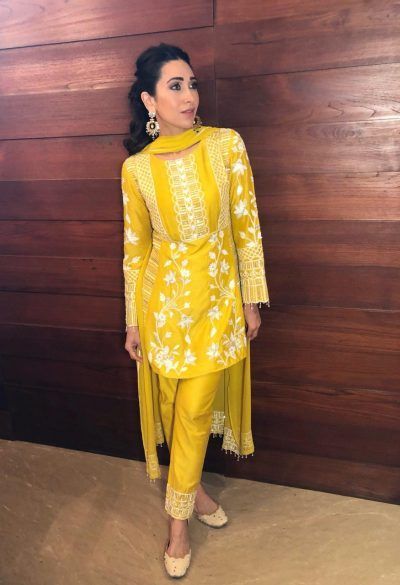 Outfit Inspiration From Bollywood: The Festive Looks To Bookmark! Orang India, Haldi Outfits, Indian Designer Suits, Gaun Fashion, Salwar Kamiz, Manish Malhotra, Kurti Designs Party Wear, Ethnic Outfits, Designer Party Wear Dresses