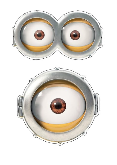 free printable minions eyes Minion Party Theme, Minion Goggles, Birthday Cake Kids Boys, Minions Eyes, Minion Craft, Minions Birthday Party, Minion Birthday Cake, Minions Birthday, Minion Theme