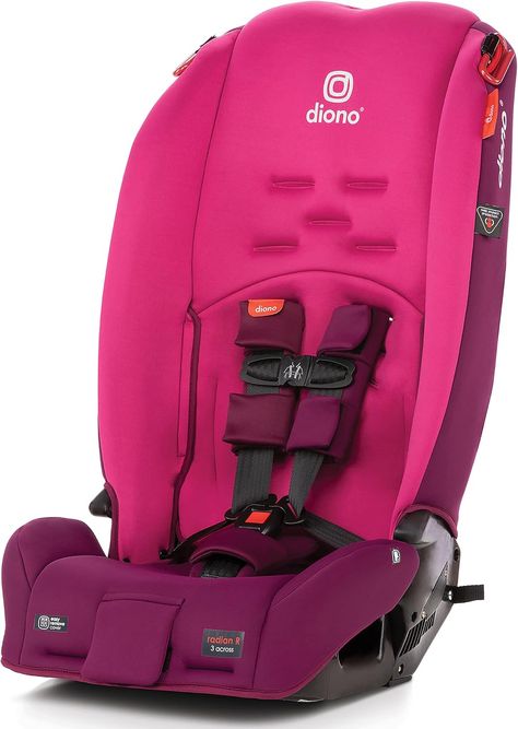 Experience the ultimate in safety and convenience with the Diono Radian 3R, a 3-in-1 convertible car seat that grows with your child. Designed for both rear and forward-facing, this car seat is built to last for 10 years, making it the only car seat you’ll ever need. Its slim design allows it to fit 3 across in most vehicles, ensuring comfort and space for your family. 🚗
And now, enjoy an incredible 20% off – the lowest price in history! Don’t miss out on this unbeatable deal! 🚀 Diono Car Seat, Pink Car Seat, Baby Car Mirror, Convertible Car, Car Seat Protector, Convertible Car Seat, Child Rearing, Seat Protector, Booster Seat