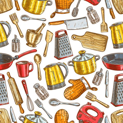 Cookery Background Design, Cookery Background, Cookery Design, Background Design Ideas, Cooking Vintage, Art Ideas Easy, Cooking Design, Vintage Cooking, Board Inspiration