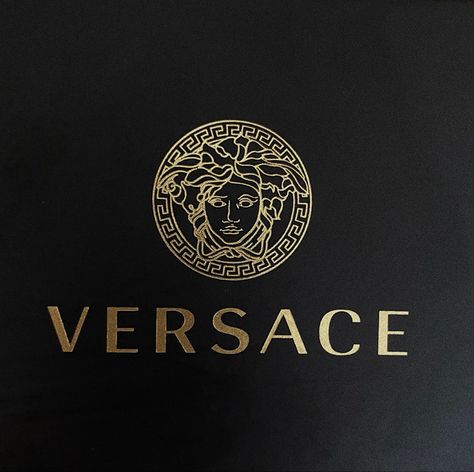 Versace Aesthetic Logo, Versace Aesthetic, Brand Aesthetic, Salon Signs, Versace Logo, Versace Brand, Cover Image, Business Card Logo, Royce