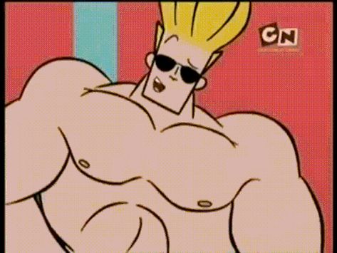 Pec Bounce Men, Johnny Bravo Cartoon, Johnny Bravo, Futuristic Interior, Mens Club, Aesthetic Shoes, Character Design References, Design Reference, Live Wallpapers