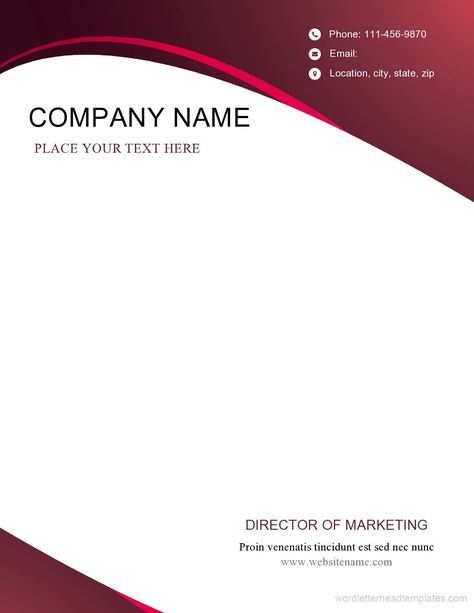 Letterhead Sample, Letterhead Examples, Letterhead Format, Company Letterhead Template, Professional Letterhead, Company Letterhead, Modern Roofing, Ethiopian Women, Roofing Company