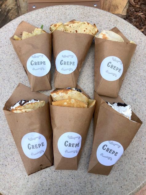 PHOTOS, REVIEW: We Try Every Sweet and Savory Crepe at the NEW Central Park Crepes, Now Open at Universal Studios Florida - WDW News Today Crepe Packaging, Savory Crepe, Goat Cheese Stuffed Chicken, Nutella Lover, Crepes Filling, Vegan Mozzarella, Savory Crepes, Lemon Filling, Universal Studios Florida