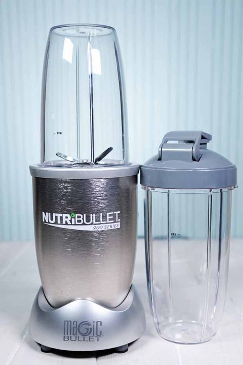 Are you looking for a simple but powerful option for your morning smoothies and juice? Check out the NutriBullet Pro 900 personal blender. It makes short work of spinach, beets, Swiss chard, and kale. This superfood nutrition extractor blends them with delicious fruit for a tasty, healthful breakfast. Check out the complete review on Foodal now. Cup Blender, Nutribullet Pro, Personal Blender, Bulletproof Coffee, Morning Smoothie, Magic Bullet, Swiss Chard, Cute Kitchen, Frozen Fruit