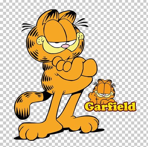 Garfield Illustration, Cartoon Garfield, Garfield The Movie, Garfield Wallpaper, Botany Illustration, Clipart Animals, Garfield Cartoon, Snoopy Comics, Garfield Cat