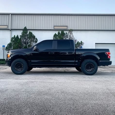 Black F150, Blacked Out Ford F150, F150 Blacked Out, F150 Build, F150 Leveled On 35s, Cars Lexus, Dream Cars Lexus, Ford F150 2013, Needle In A Haystack