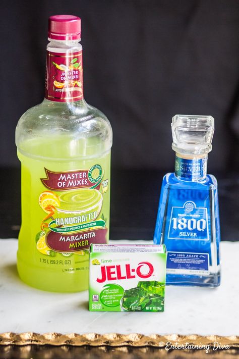 Tequila Lime Jello Shots, Jell O Shots Recipe Tequila, Margarita Jell-o Shots, Jell-o Shots With Tequila, Jello Shot Recipes Tequila, Jell O Shots Recipe Vodka, Margarita Jello Shots Recipe, Malibu Jello Shots, Lime Jello Shots