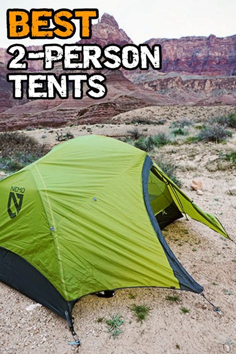 Best 2-Person Backpacking Tents - backpacking gear Backpacking Tents 2 Person, Bivy Tent, One Person Tent, Two Person Tent, 2 Person Tent, Bushcraft Gear, Backpacking Tent, Backpacking Trip, Backpacking Hiking