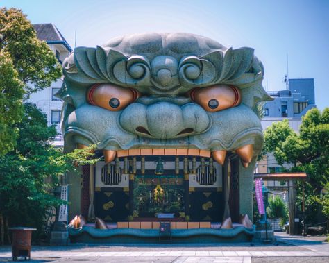 Namba Yasaka Shrine by pezzdoctor The post Namba Yasaka Shrine appeared first on Alo Japan. Yasaka Shrine, Japan Photo, Buddha Statue, Statue, Japan, Quick Saves, Art