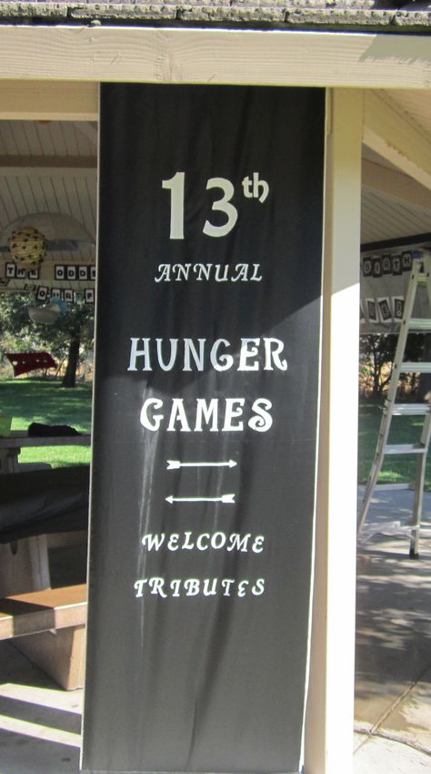 The Hunger Games Birthday Party, Hunger Games Party Decorations, Hunger Games Birthday Party Ideas, Hunger Games Decorations, Hunger Games Birthday Party, Hunger Games Birthday, Office Team Building, Hunger Games Theme, Hanger Game