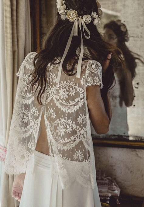 Pallas Couture, Wedding Dress Backs, Ceremony Dress, Flowers In Her Hair, Bridal Separates, Bridal Musings, Grace Loves Lace, Bohemian Bride, 자수 디자인