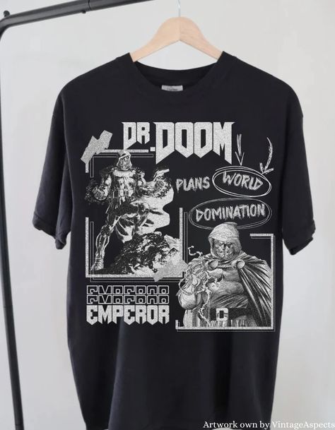 Vintage Doctor Doom Shirt, dr doom tshirt, doctor doom shirt, comic book shirt, fantastic four, marvel comics, vintage marvel shirt Doctor Doom Marvel, Vintage Doctor, Fantastic Four Marvel, Marvel Comics Vintage, Vintage Marvel, Dr Doom, Doctor Doom, Book Shirt, Mf Doom