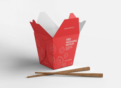 Chinese Food Packaging, Restaurant Menu Card, Chinese Packaging, Chinese Takeout Box, Food Mockup, Takeaway Food, Postcard Mockup, Food Box Packaging, Chinese Noodles