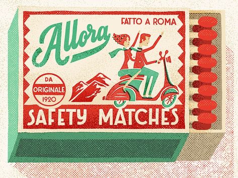 Match Box Graphic Design, Matchbox Business Card, Vintage Postcard Illustration, Retro Matchbox Art, Match Box Illustration, Match Box Drawing, Matchbox Drawing, Match Box Design, Matchbox Illustration