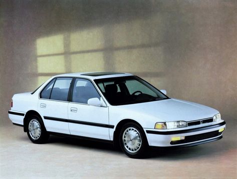 Honda Accord EX Sedan North America (CB)'1989–91 Honda Accord Wagon, Honda Accord Coupe, Chasing Cars, Honda Accord Lx, Honda Accord Ex, Honda Motors, Honda Prelude, Bmw 7 Series, Japan Cars