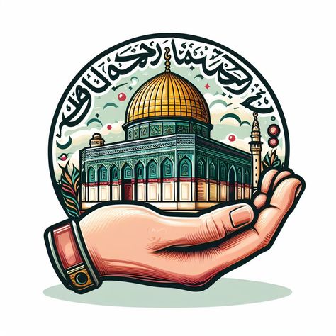 Aqsa Mosque, Mosque Art, Box Templates, Timber House, Box Template, Christmas Crafts, Canvas Painting, Calligraphy, Logo Design