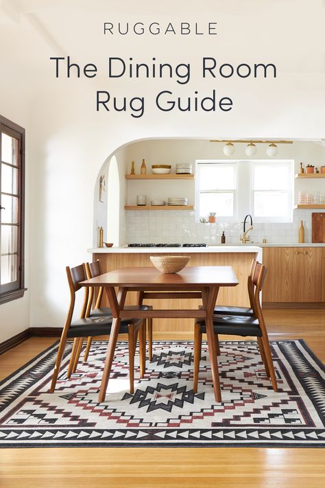 Rug Under Table In Kitchen, Rug Under Square Dining Table, Dinning Area Rug, Rug Under Wood Dining Table, Dinning Room Carpets, Dinner Table Rug Ideas, Rug For Under Dining Room Table, Rugs Dining Room Table, Rugs For Under Dining Table