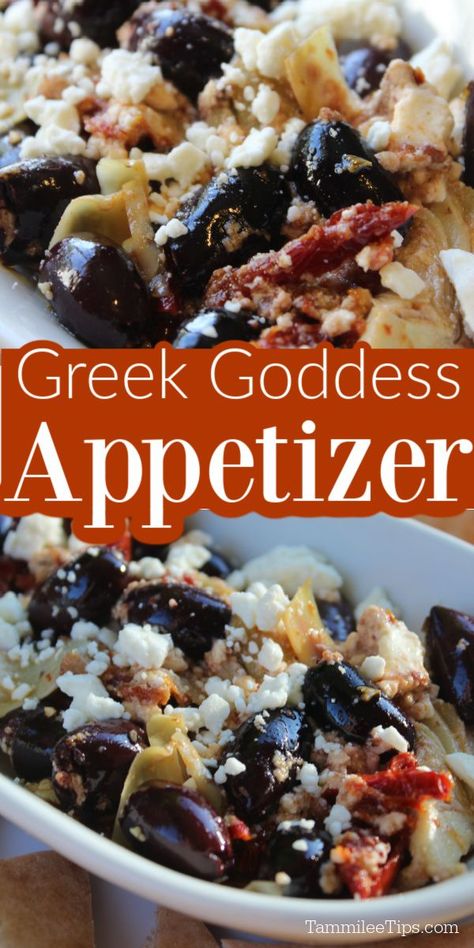 Olives Feta Appetizer, Olive Feta Appetizer, Greek Olives Recipes, Feta Cheese Appetizers Appetizer Ideas, Olive Appetizers For Party, Appetizer With Olives, Fast Appetizers For A Party, Recipes Using Kalamata Olives, Artichoke Appetizers For Party