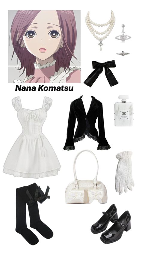 Anime/Manga Nana Character: Nana Komatsu Komatsu Nana, Nana Komatsu, Uni Outfits, Anime Outfits, Aesthetic Outfits, Outfit Inspirations, Dress Up, Outfit Inspo, Anime