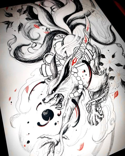 Naruto 9 Tails Tattoo, Nine Tailed Fox Tattoo Naruto, Kurama Naruto Tattoo, Naruto Kurama Tattoo, Kurama Tattoo Design, Kurama Sketch, Ninetails Tattoo, Kurama Drawing, 9 Tails Fox Tattoo