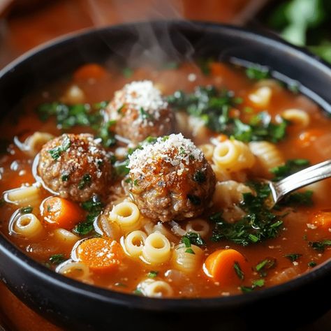 Italian Meatball Soup