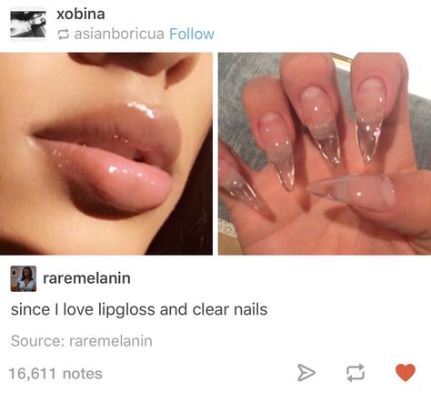 Cute Clear Nails, How To Curl Short Hair, Love Lips, Clear Nails, Makeup Goals, Lip Care, Makeup Skin Care, How To Do Nails, Skin Makeup