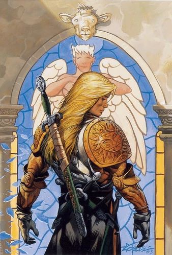 Michael Demiurgos, Gate Of Heaven, Lucifer Morningstar, New Earth, Dc Comics, Gate, Comics