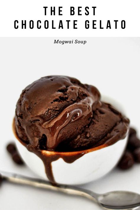 Chocolate Gelato, Ice Cream Dessert, Traditional Gelato Recipe, What Is Gelato, Dark Chocolate Gelato Recipe, Healthy Gelato, Gelato Chocolate, Dark Chocolate Gelato, Chocolate Gelato Recipe