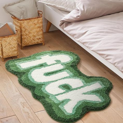 Small Funky Bathroom Ideas, Goblincore Aesthetic Room, Funny Rugs, Cali Apartment, Funky Bathroom Ideas, Colorful Bathroom Rugs, Funny Room Decor, Funky Room Decor, Vibey Room Aesthetic