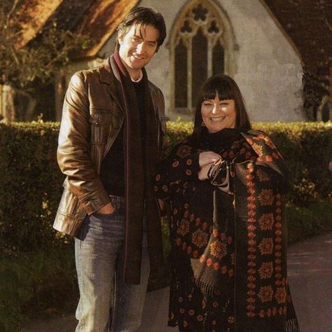 Richard Armitage and Dawn French, The Vicar of Dibley Vicar Of Dibley, Dawn French, Gary Cooper, British Comedy, Ideal Boyfriend, British Tv, Richard Armitage, Robin Hood, Tv Programmes