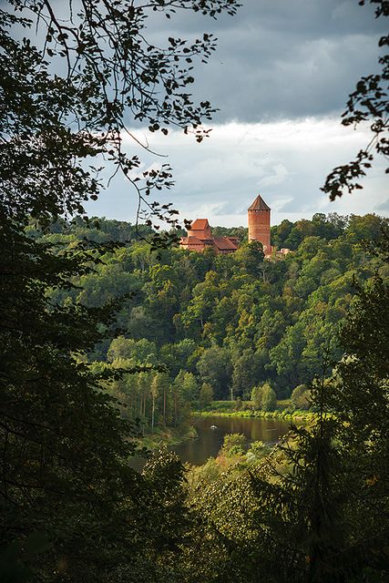 Sigulda Sigulda Latvia, Baltic Countries, Baltic States, Dream Places, Country Landscaping, Beautiful Castles, Scenic Routes, Medieval Castle, City Travel