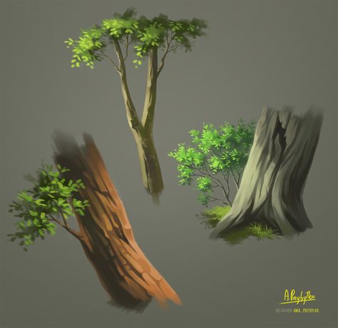 Landscape Drawing Tutorial, Hybrid Art, Concept Art Tutorial, Digital Painting Techniques, Digital Art Beginner, Gouache Art, Nature Drawing, Digital Painting Tutorials, Landscape Drawings