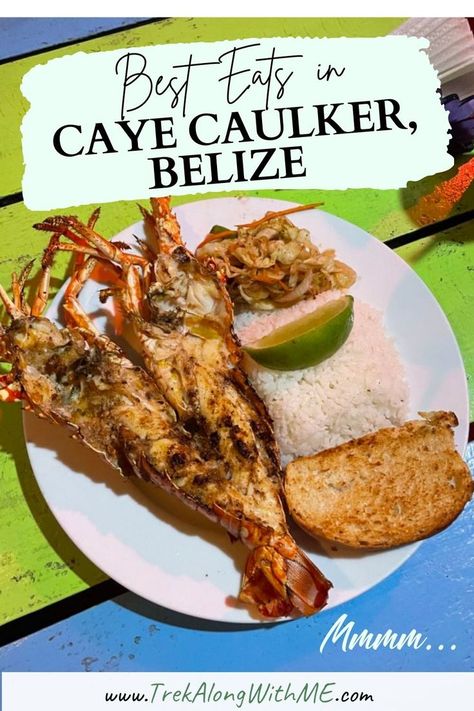 Caye Caulker Belize Food, Cay Caulker Belize, Caulker Caye Belize, Belize Caye Caulker, Tahitian Food, Caymen Islands, Belizean Recipes, Belize Trip, Whiskey Tea